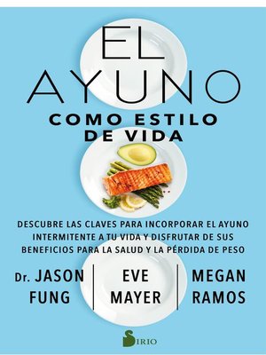 cover image of El ayuno como estilo de vida